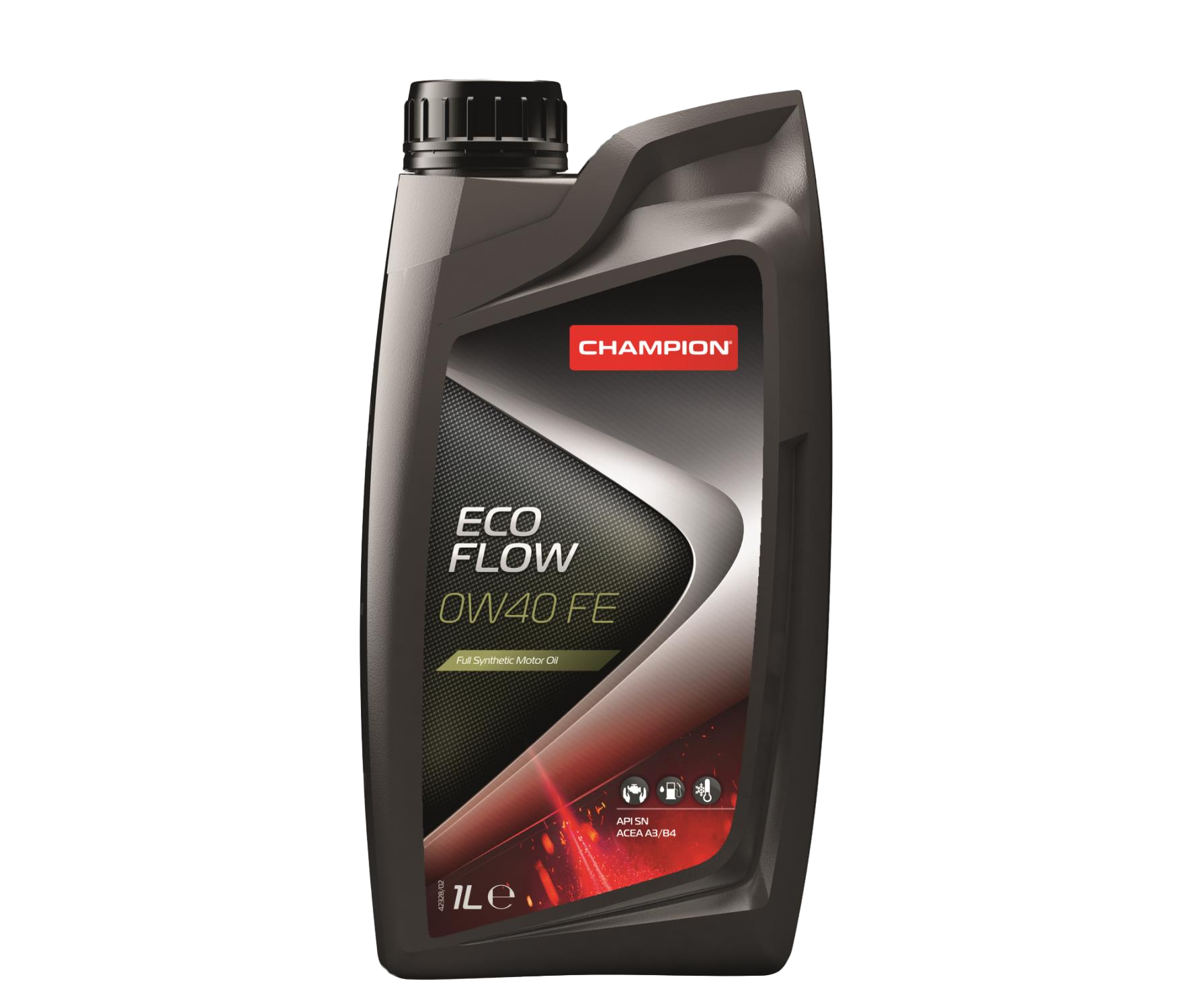 Моторное масло Champion Eco Flow 0W40 FE, 1л